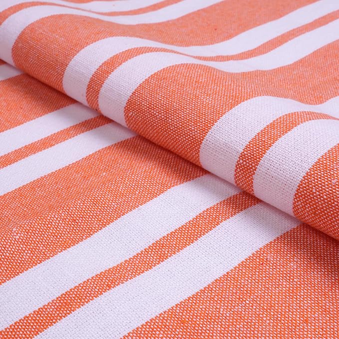 Encasa XO Cotton Kitchen Aprons for Women & Men with Pocket & Towel Loop, Adjustable Neck & Back Strap for Cooking, Baking