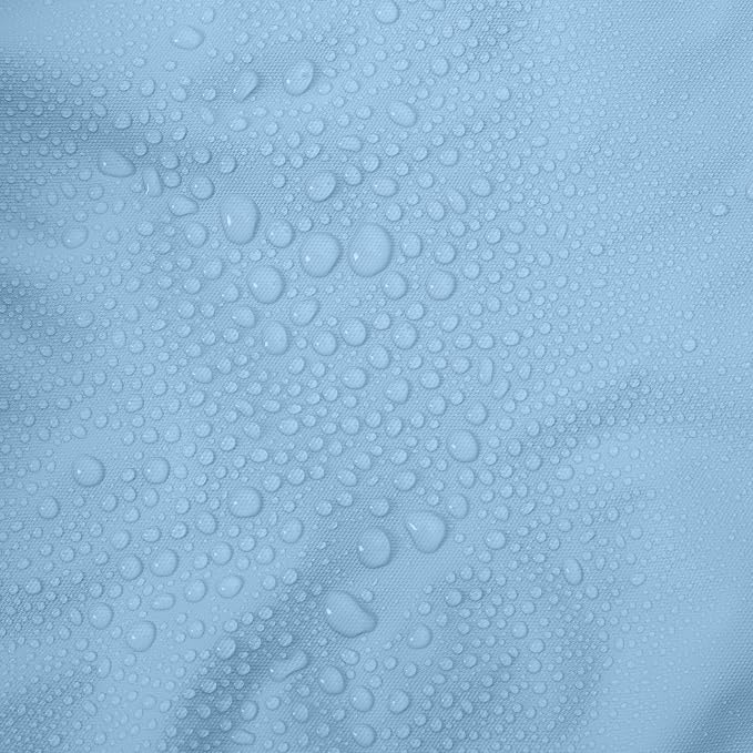 Bath Bliss PVC Heavy Weight Shower Curtain Liner | 4G | 70"x72" | Rust Resistant Copper Grommets | Magnetic Hem | Blue