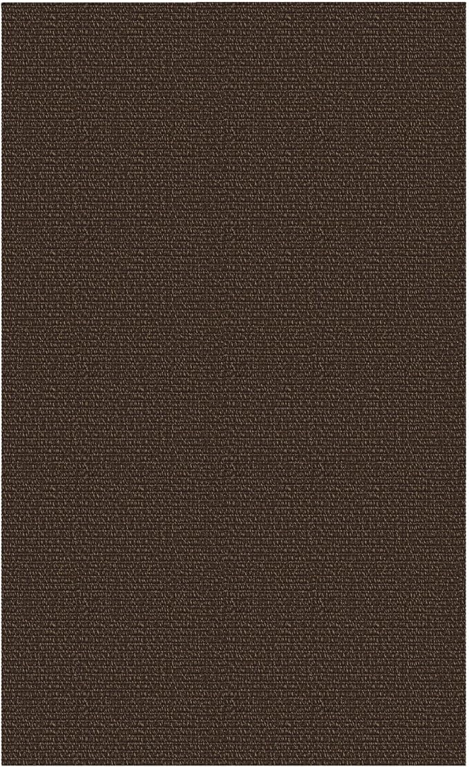 EARTHALL Small Area Rug 2x3 Ft Washable Rugs for Entryway Non Slip Braided Throw Rugs Door Mat Indoor Outdoor Entrance Cotton Woven Carpet for Kitchen Foyer Front Door, Brown/Coffee