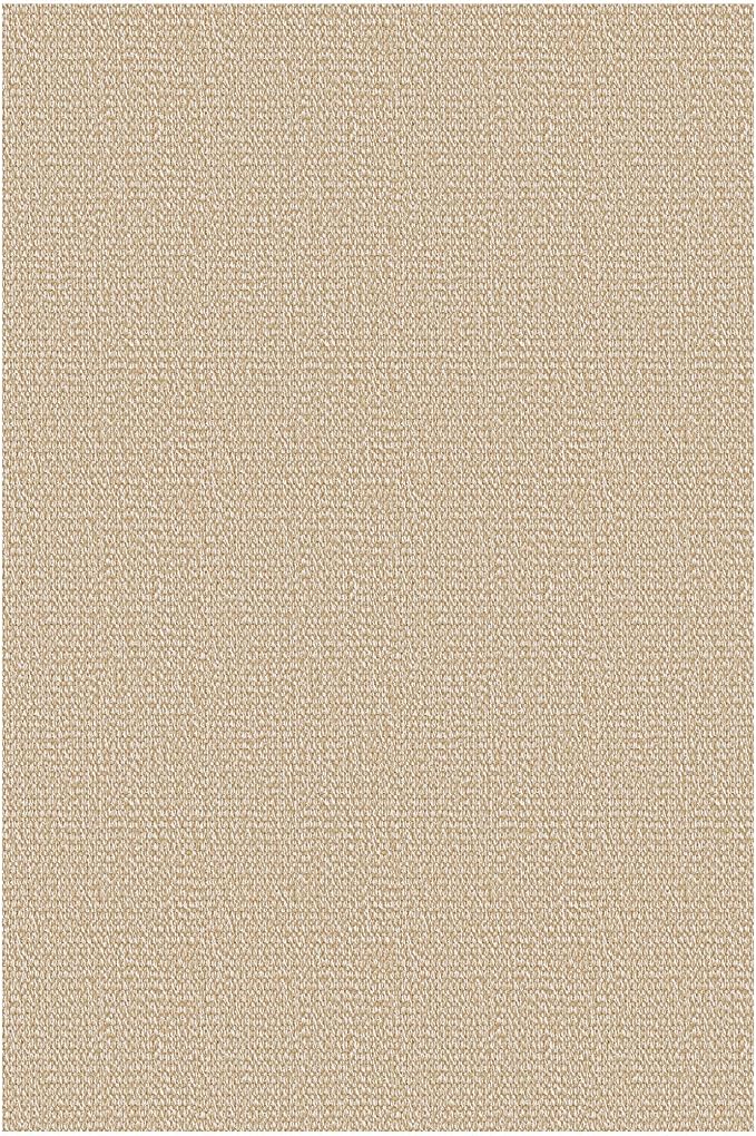 EARTHALL Washable Area Rugs 6x9 Ft Non Slip Living Room Rugs Cotton Dining Room Rug Braided Bedroom Rugs Indoor Outdoor Floor Carpet for Living Room, Bedroom, Dining Room, Golden Beige/White