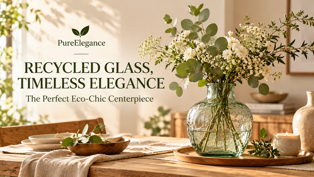 Why Recycled Glass Vases Are the Perfect Eco-Chic Centerpiece