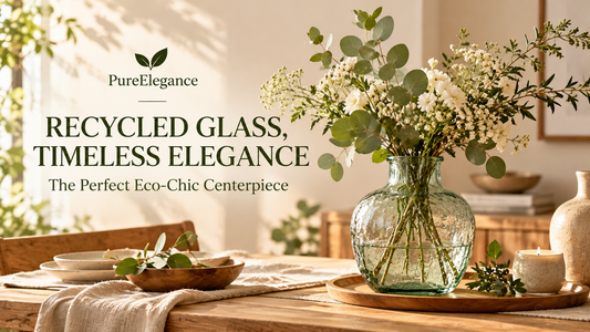 Why Recycled Glass Vases Are the Perfect Eco-Chic Centerpiece