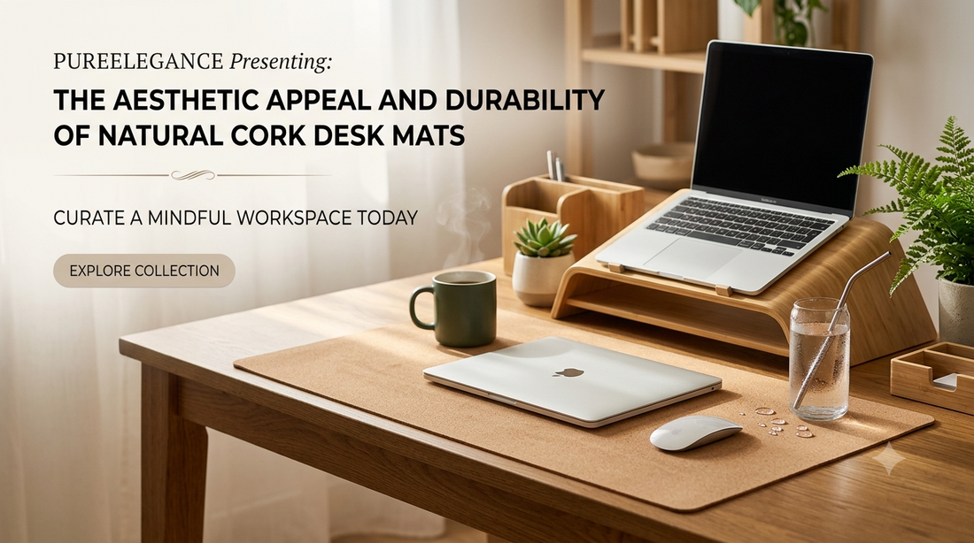 The Aesthetic Appeal and Durability of Natural Cork Desk Mats