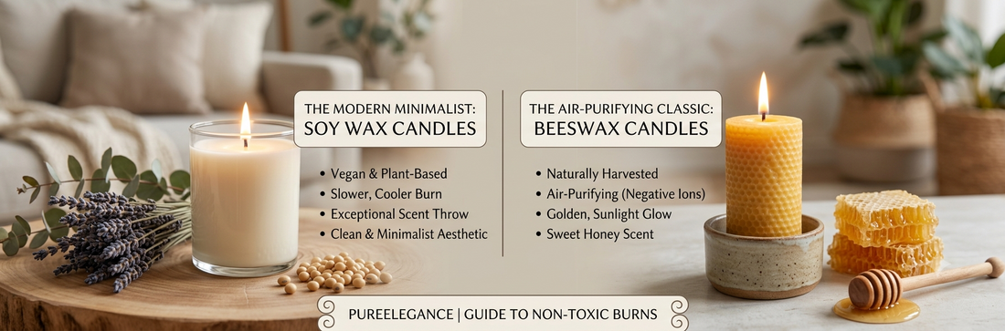 Soy vs. Beeswax Candles: Choosing the Best Non-Toxic Burn for Your Home