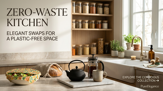 Zero-Waste Kitchen: Elegant Swaps for a Plastic-Free Space