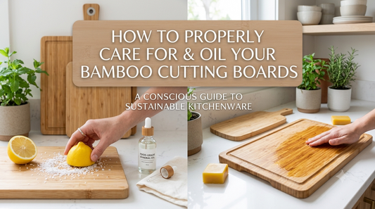 How to Properly Care for and Oil Your Bamboo Cutting Boards