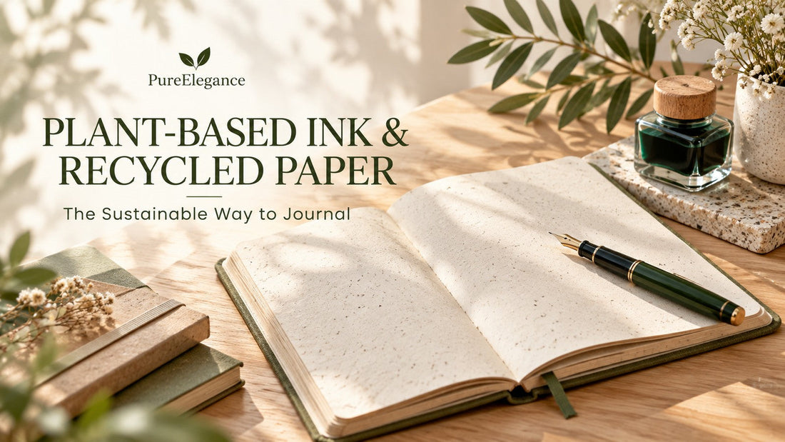 Plant-Based Ink and Recycled Paper: The Sustainable Way to Journal