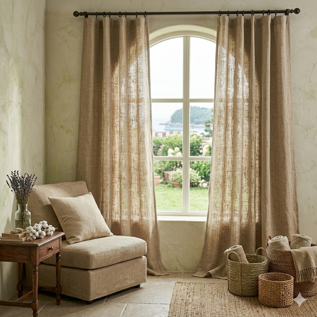 Organic Hemp Curtains