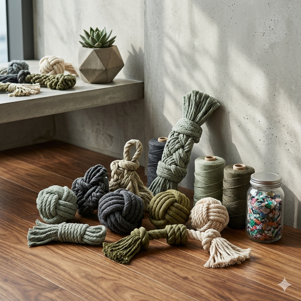 Recycled Fiber Pet Toys