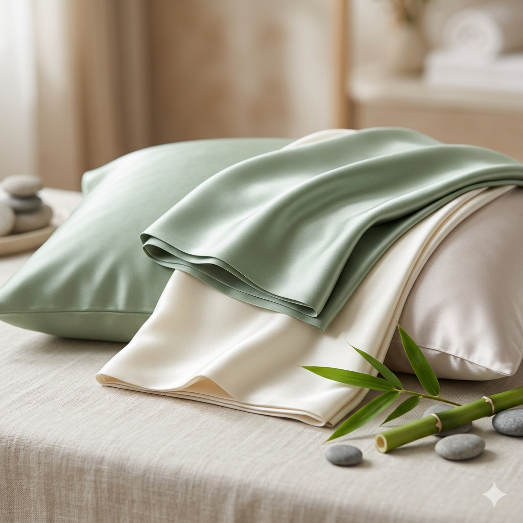 Bamboo Silk Pillowcases
