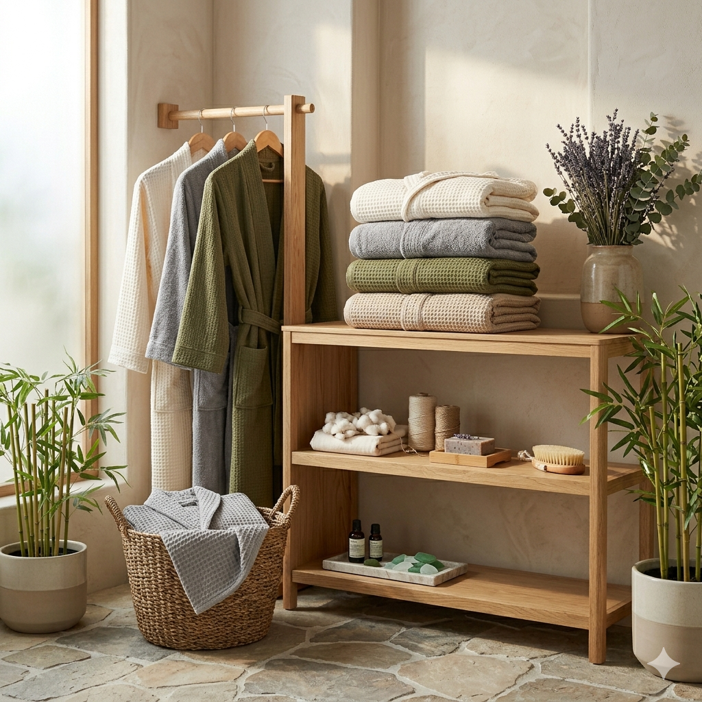 Organic Cotton Bathrobes