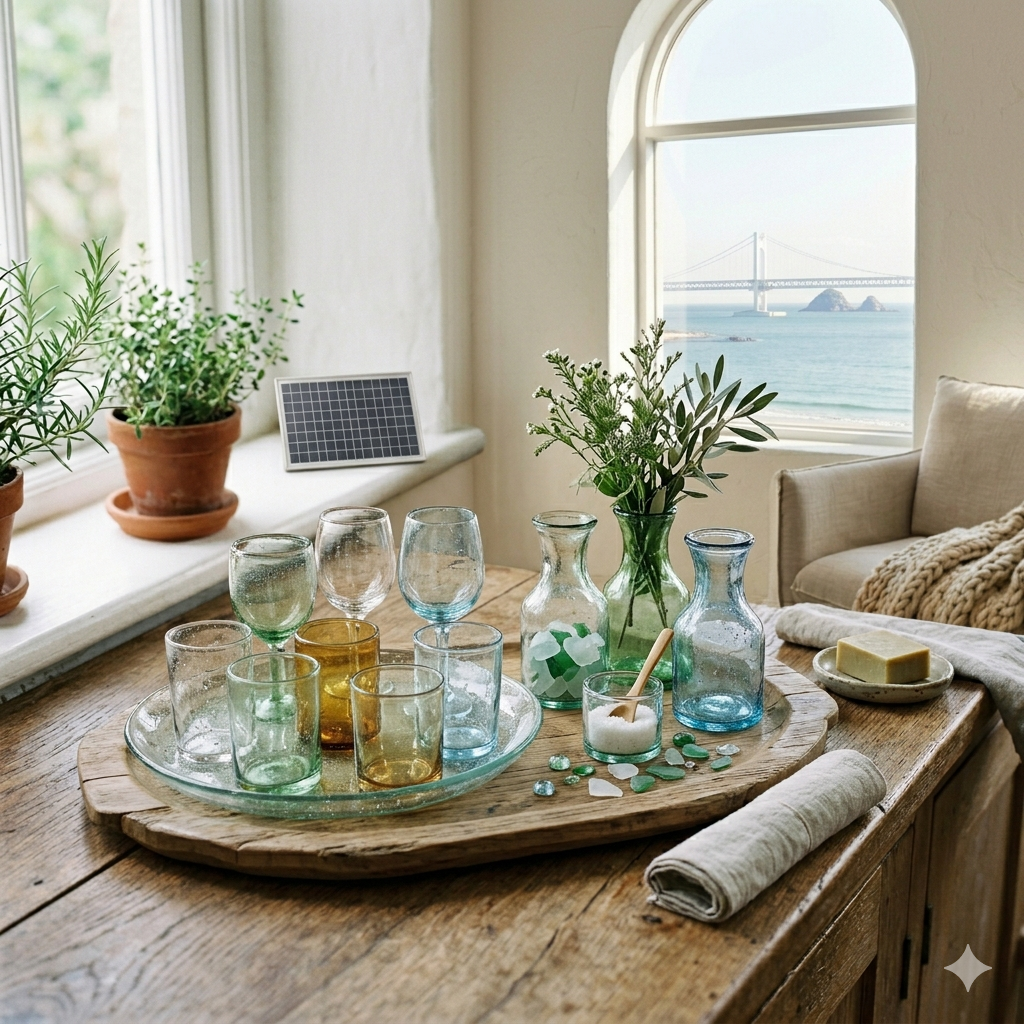 Recycled Glassware