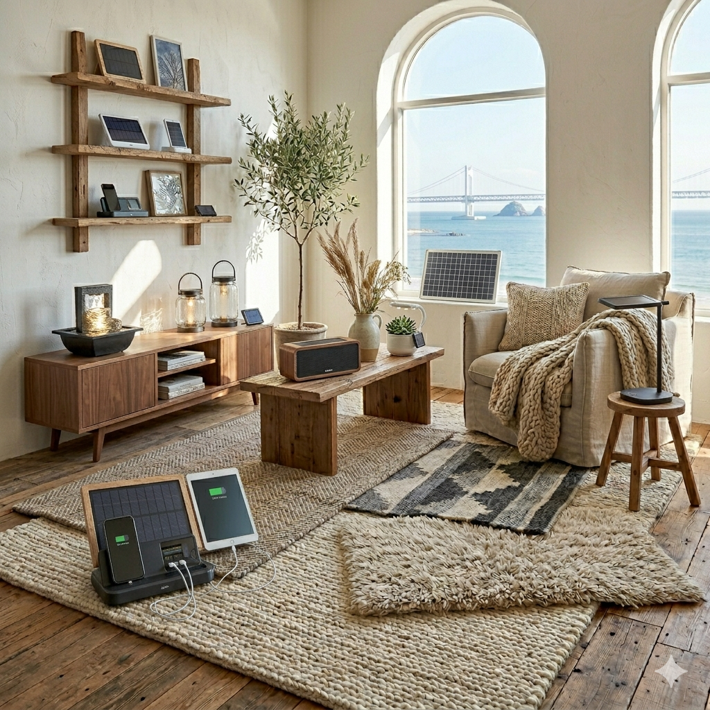 Solar-Powered Indoor Accents