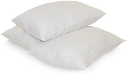 ORGANIC TEXTILES 100% Handmade Organic Shredded Latex Bed Pillow with Organic Cotton Removable Cover - (Queen, Pack of 2)