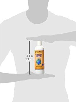 earthbath, Oatmeal & Aloe Dog Shampoo - Oatmeal Shampoo for Dogs, Itchy, Dry Skin Relief, Dog Wash, Made in USA, Cruelty Free Pet Shampoos - Vanilla & Almond, 16 Oz (1 Pack)