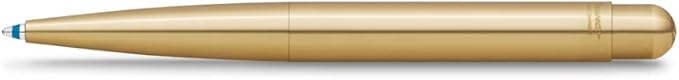 Kaweco LIBP-ECOBR Ballpoint Pen, Oil-Based, Lipot, Eco Brass