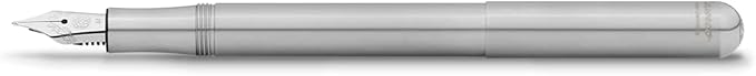 Kaweco LIFF-SS Fountain Pen, F, Fine Point, Stainless Steel, Genuine Imported