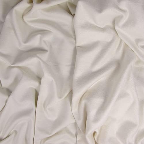 Organic Cotton Fleece Fabric - 12 Ounce - Natural - 20 Yards