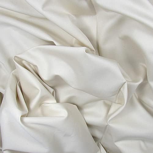 Organic Cotton Sateen - 500 Thread Count - Natural - 50 Yards