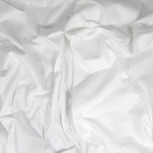 Organic Cotton Fleece Fabric - 12 Ounce - White - 20 Yards
