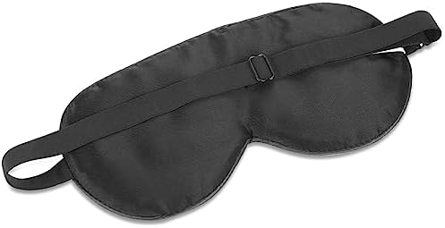 Alaska Bear Organic Silk Sleep Mask in Black Bundle Black Stars Silk Sleep Mask