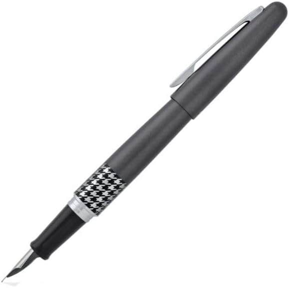 Goldspot Personalized Pilot Metropolitan Retro Pop Fountain Pen in Custom Engraved Pen in Gray