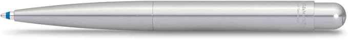 Kaweco LIBP-SV Ballpoint Pen, Oil-based, Lillipot, Silver, Genuine Imported