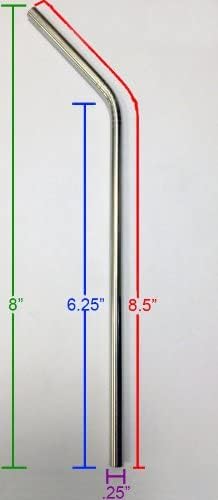 16qty Reusable Straws - Stainless Steel Drinking - Set of 16 + 4 Cleaners - Eco Friendly, SAFE, NON-TOXIC non-plastic