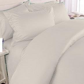 ORGANIC TEXTILES Bed Sheets with Super Soft Sateen Cotton, Solid, Queen, 350 Thread Count, 1 Fitted Sheet, 1 Flat Sheet, 2 Pillowcases