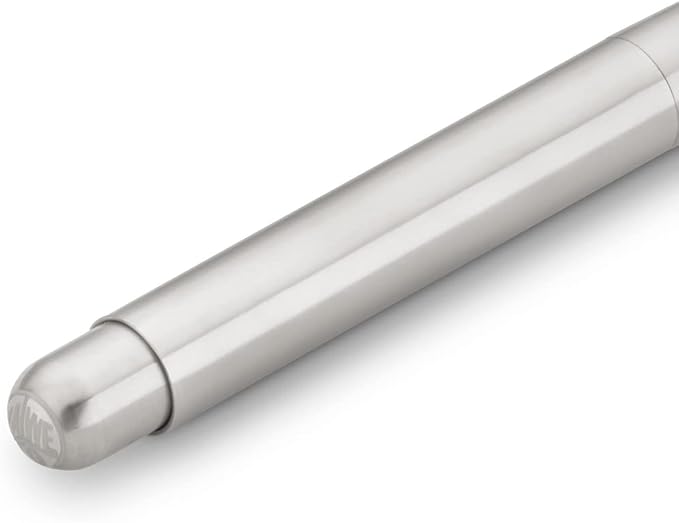 Kaweco LIBP-SV Ballpoint Pen, Oil-based, Lillipot, Silver, Genuine Imported