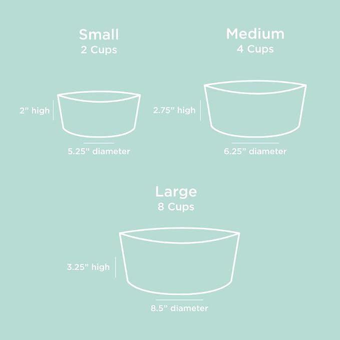 Waggo Simple Solid Dog Bowl and Dog Bowl Stand - Single Iron Stand with Single Ceramic Feeder or Water Bowl (Dolphin, Large)