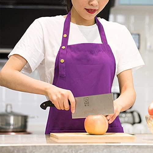 Art Aprons for Painting Pottery Ceramics, Mens Women Kitchen Cooking Aprons Waterproof Green
