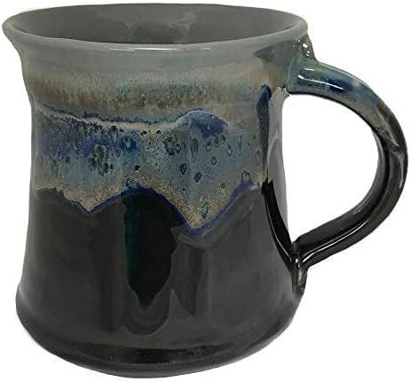 Clay in Motion Handmade Medium Mug (Stormy Night)