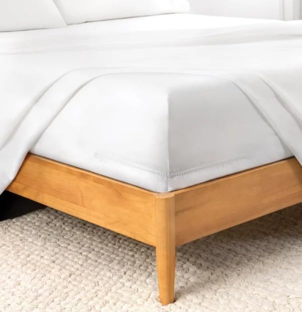 Purely Organic 300 Thread Count 6-Piece 100% Turkish Organic Cotton Sheet Set (Queen)