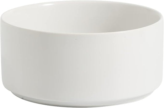 Havniva 6.1” Ceramic Dog Bowls, Dog Food and Water Bowl for Small & Medium Dogs, Durable Dog Water Bowl with Non-Slip Rubber Base Large Capacity Pet Feeding Bowl