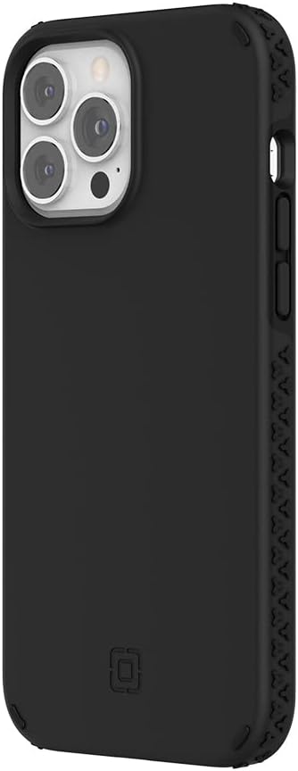 Incipio Grip Case for iPhone 13 Pro Max & iPhone 12 Pro Max – MagSafe Compatible Slim Protective Phone Case with 14ft Drop Protection, Anti-Slip, Scratch-Resistant Finish – Black