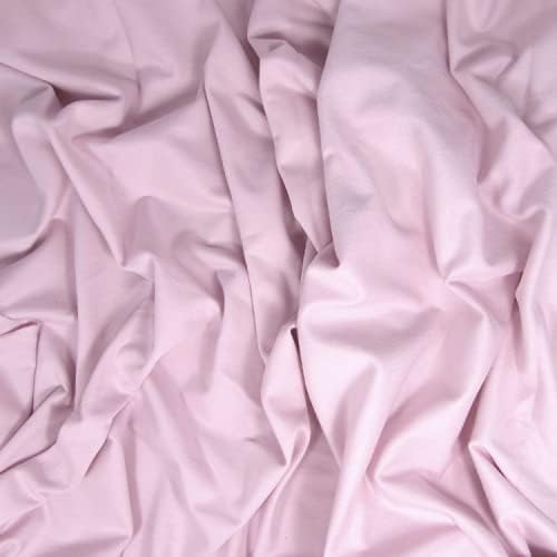 Organic Cotton Fleece Fabric - 12 Ounce - Pink - 20 Yards