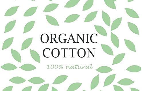 100% Organic Cotton 4 Piece Bed Sheet Set GOTS Certified 300 Thread Count Hypoallergenic Bedding Upto 18 Inch Deep Super Soft Cool Marrow Stitch (Navy Blue, King)