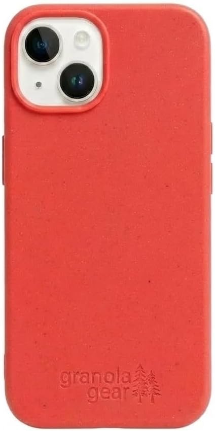 Eco by GranolaGear - Eco-Friendly Phone Case for iPhone 15 - Biodegradable, Compostable, Plastic-Free, Made from Plants - Cajun Shrimp