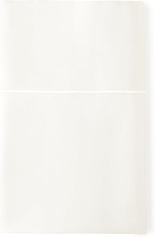 Certified Organic Queen Flat Sheet Only - 100% Organic Cotton Top Sheet with Luxurious Soft and Breathable 300 Thread Count Sateen Weave Finish - GOTS & Fairtrade Certified (Natural, Queen)