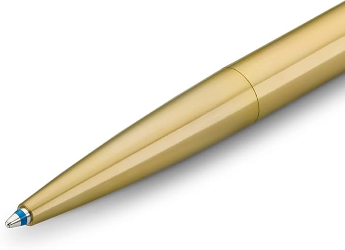 Kaweco LIBP-ECOBR Ballpoint Pen, Oil-Based, Lipot, Eco Brass