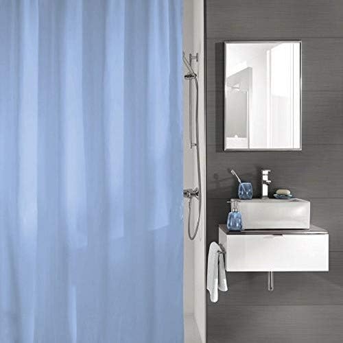 Kleine Wolke PVC Free 100% EVA Uno Shower Curtain 70.9x78.7in [180x200cm] (Maritime Blue)