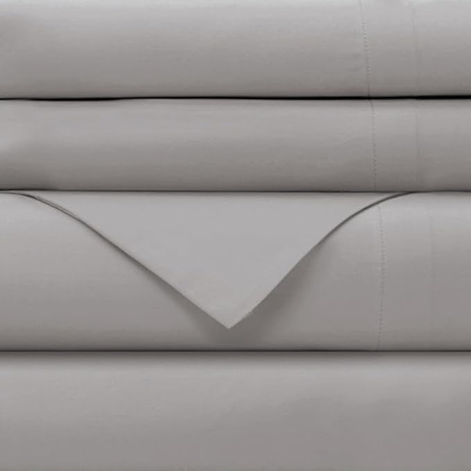 Farm to Home Dreamy Organic Cotton Sheet Set, 300 TC Sateen Sheets | GOTS Certified Cooling Sheets with Deep Pocket Fit