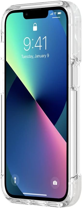 Incipio Design Series Case for iPhone 13 Pro – Slim Protective Case with Scratch-Resistant Finish, Lightweight Fashionable Cover, Wireless Charging Compatible, Everyday Protection - Pearlescent