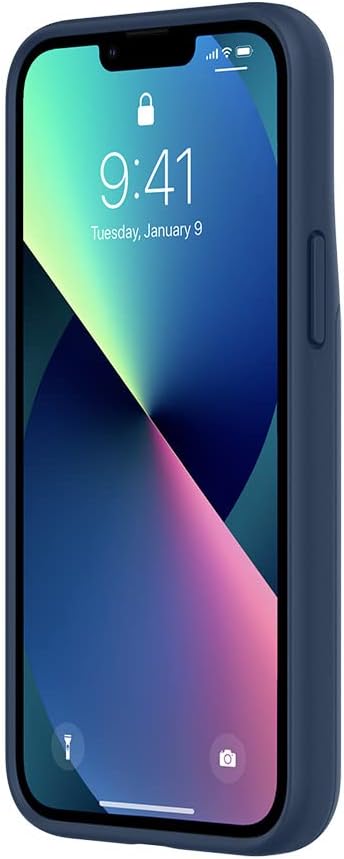 Incipio Stashback Wallet Case for iPhone 13 Pro Max – Slim Dual-Layer Protective Case with 12ft Drop Protection, Slide-Out Card Storage, Shock-Absorbing, Scratch-Resistant Design - Midnight Navy