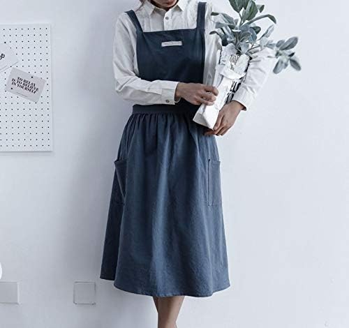 Bib Apron 100% Organic Cotton Adjustable Straps