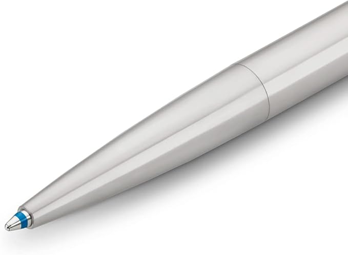 Kaweco LIBP-SV Ballpoint Pen, Oil-based, Lillipot, Silver, Genuine Imported