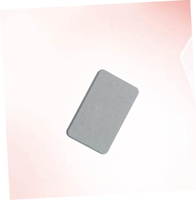 Garneck Diatomite Soap Holder Grey Absorb Water Deodorize Non Slip Dry Cushion for Bathroom Kitchen Shower Soap Dish Tray