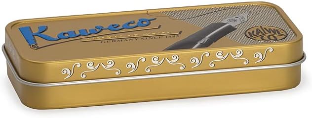 KAWECO LIFP-BK Fountain Pen, Medium, Medium Point, Black
