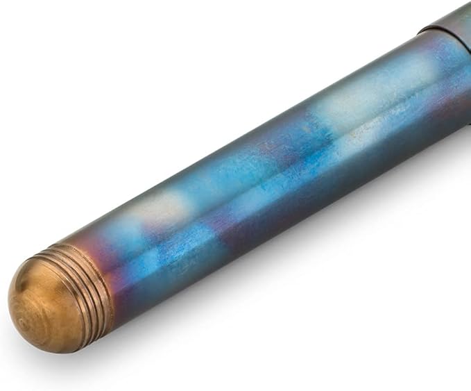 Kaweco Liliput Mini Fountain Pen - Fireblue - Broad Point